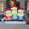 5ft. Airblown&#xAE; Inflatable Christmas Minion Joy Collection Scene